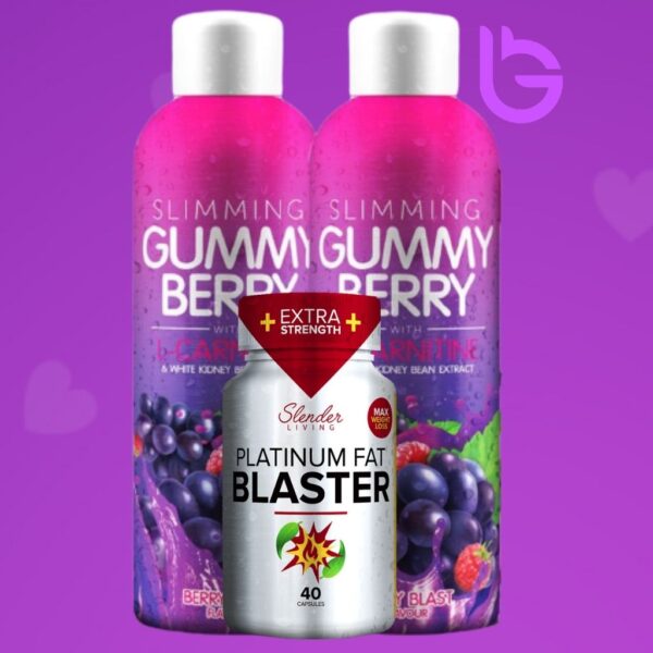 Gummy Berry Juice Platinum Fat Blaster Combo Gummylicious