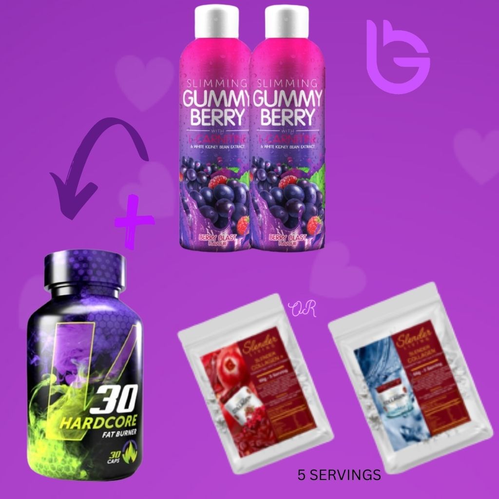 Gummy Berry Juice Fat Shaker Combo Gummylicious