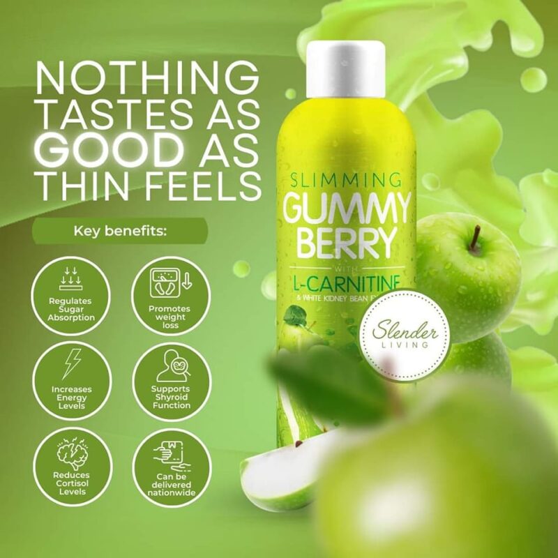 Gummy Berry Juice 2X250ML Gummylicious